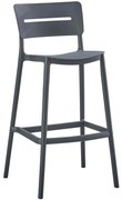 Σκαμπό Bar Snod2 HM6100.03 37,2x50x101,5cm Grey
