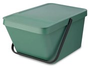 Brabantia 1006309 Κάδος Απορριμμάτων Πράσινος Sort&amp;Go Stackable 20L, Fir Green