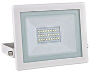 Προβολέας Αδιάβροχος Slim Led SMD 20watt 120° 230V 3000K, 1600lm, IP66, Λευκό χυτό Αλουμίνιο ACA X2030W