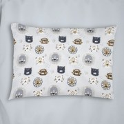 Φανελένια Μαξιλαροθήκη (50x70) Dimcol Big Cats 28
