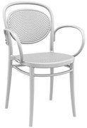 Πολυθρόνα Marcel XL 20.0641 57Χ52Χ85cm White Siesta