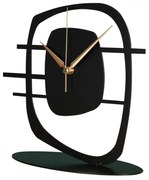 METAL TABLE CLOCK  21x23 cm