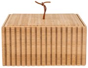 Estia 02-13103 Θήκη Οργάνωσης Επιτραπέζια Μπαμπού, Καφέ