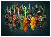 Πίνακας σε καμβά "Spices" Megapap ψηφιακής εκτύπωσης 70x50x3εκ.-GP052-0099