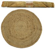 Χαλί Στρογγυλό φυσικό/γιούτα Φ90cm