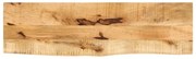 vidaXL Επιφάνεια Τραπεζιού 100x40x2,5 εκ. Live Edge Μασίφ Ξύλο Μάνγκο