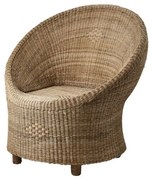 Πολυθρόνα Χειροποίητη Φυσικό Μπεζ Μπαμπού Tribe 084-681-00 Affari Of Sweden-084-681-00-Μπεζ 084-681-00