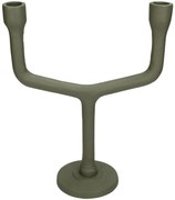 Κηροπήγιο ArteLibre Πράσινο Αλουμίνιο 23.5x10x28.5cm
