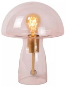 Φωτιστικό Επιτραπέζιο Fungo 10514/01/66 23x28cm 1xE27 60W Pink Lucide