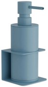 Δοχείο Κρεμοσάπουνου Επιτοίχιο 81-923 7,5x7x19cm Matte Ciel Pam&amp;Co Ορείχαλκος