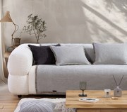 Ριχταρι Τετραθεσιου Καναπε New Tanger L.Grey/Ecru 180X350 Nef-Nef Homeware