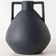Βάζο 963DNL1219 22x22x27cm Anthracite Aberto Design Κεραμικό