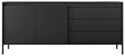 Lh-homefurniture Μπουφές με συρτάρια Senso Ανθρακί 187x81x40cm L_SNS_21B_cz
