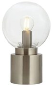 Επιτραπέζιο Φωτιστικό E14 Οπάλ Marka Globo Lighting 21003N Ασημί