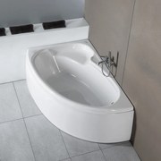CARRON Dove Carronite Μπανιέρα Δεξιάς Τοποθέτησης 155x95 190lt