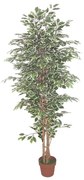 Τεχνητό Φυτό Σε Γλάστρα Ficus 022408 H170cm Green Polyester,Πλαστικό