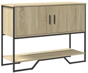 vidaXL Τραπέζι Κονσόλα Sonoma Δρυς 100x35x74,5 εκ. Επεξεργασμένο Ξύλο