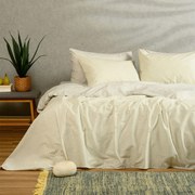 Παπλωματοθήκη Μονή (165x245) 2 Όψεων Melinen Casual Line Layla Pastel Aqua