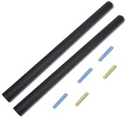 Αυτοκόλλητο Τοίχου Μαυροπίνακας 2 Ρολά 0,6 x 2 μ. με Κιμωλίες