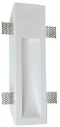 Γύψινο Χωνευτό Φωτιστικό Τοίχου CERAMIC ASTER 4147300 Λευκό Viokef 4147300