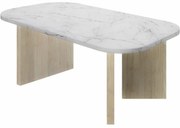 Τραπεζάκι Καφέ Λευκό 105 x 58 x 39 cm