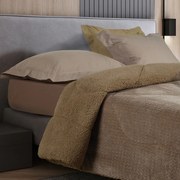 Κουβερτοπάπλωμα Μονό (160x220) Das Home 1367 Taupe