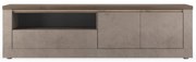 Έπιπλο Τηλεόρασης Ανθρακί Οξειδωμένο 121x43x57
