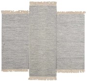 Χαλιά Κρεβατοκάμαρας (Σετ 3τμχ) Polcarpet Wool Kilim 738 Grey