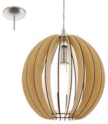 Φωτιστικό Οροφής Cossano 94764 Honey Eglo Metal,Wood