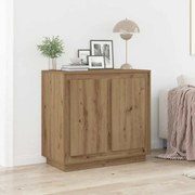 vidaXL Σιφωνάς Artisan Oak 80x34x75 εκ. Κατασκευασμένο ξύλο