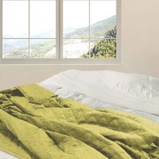 ΚΟΥΒΕΡΛΙ Cottage Simplicity ΜΟΥΣΤΑΡΔΙ MICROFIBER 220x240cm - San Lorentzo