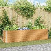 vidaXL Υπερυψωμένη Ζαρντινιέρα 290 x 50 x 68 εκ. Επικαλυμμένος Χάλυβας