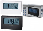 Ξυπνητήρι Ψηφιακό Μαύρο/Λευκό Πλαστικό 13x8x2cm Σε 2 Χρώματα