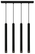 Κρεμαστό Φωτιστικό Οροφής 100-09710-09BRS Luma-100-09710-09BRS-BLACK-Μαύρο 100-09710-09BRS-BLACK