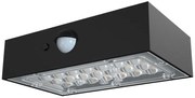 V-TAC Ηλιακό Επιτοίχιο Φωτιστικό Κήπου LED BRICK Up-Down 3W 350lm IP65 με Αισθητήρα Κίνησης PIR Ζεστό+Φυσικό Λευκό Μαύρο Σώμα 10305