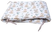 Πάντα Κούνιας (165x40) Viopros Baby Κάρλι Λευκό