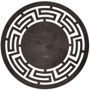 Σουπλά Labyrinth (Σετ 4Τμχ) 36x36cm Wenge Hermia Ξύλο