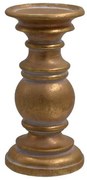 ΚΗΡΟΠΗΓΙΟ POLYRESIN Fylliana FL39316 ΧΡΥΣΟ-ΛΕΥΚΟ ΧΡΩΜΑ 10x21εκ