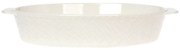 Πυρίμαχο Σκεύος Οβάλ Zik Zak 37.060.85 36x22x8cm Cream Cryspo Trio Πορσελάνη