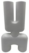 MORP ΒΑΖΟ POLYRESIN ΛΕΥΚΟ 20x6x32 - 026100 - 026100
