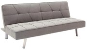 3 seater Sofa-bed Travis with fabric in grey color 175x83x74cm 175x83x74 εκ.