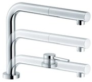 Franke Active Window Ντους Χρώμιο Βυθιζόμενη Μπαταρία Κουζίνας