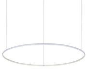 Φωτιστικό Κρεμαστό Ideal Lux Hulahoop 258751 D100 Λευκό (3000Κ)