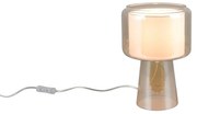 Φωτιστικό Επιτραπέζιο Trio Lighting ROCKA 519900113 Μελί (Amber)