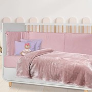 Κουβέρτα Fleece Αγκαλιάς (80x110) Das Home Velour 1346 Pink