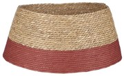 Βάση Δέντρου Ψάθινη 02.1102624 58x26cm Natural-Red