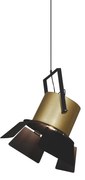 HL-3600-1XXXL ARLEN GOLD &amp; BLACK PENDANT HOMELIGHTING 77-4262