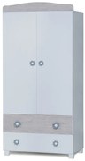 2Φ Ντουλάπα LIVIO 92x190x54 DIOMMI 46-024