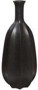 Βάζο 06-00-94723 Φ30x80cm Black Marhome Υαλοβάμβακας