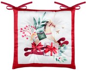 Χριστουγεννιάτικο Μαξιλάρι Καρέκλας (38x38) S-F Noel Multicolore CUD834002GAL